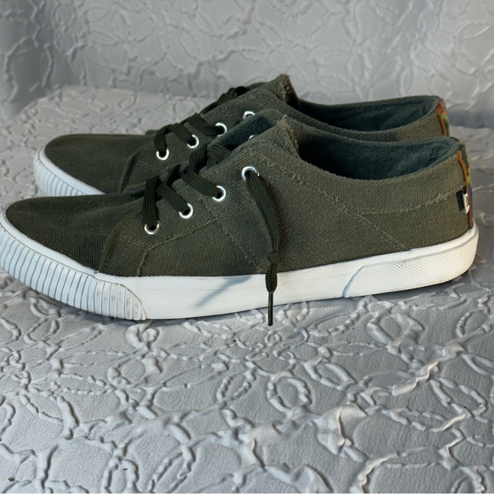 TOMMY BAHAMA - Women’s Green Canvas Shoes Size 9.5 - Picture 6 of 11